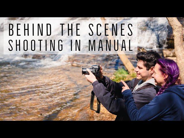 Behind the Scenes - Teaching a Beginner Photographer How to Shoot in Manual