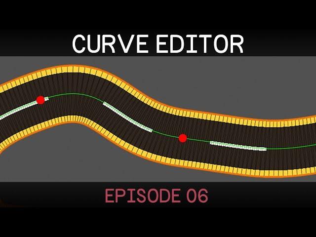 [Unity] 2D Curve Editor (E06: road mesh)