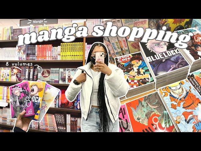 manga shopping with me  | barnes & noble + books-a-million haul ‧₊˚