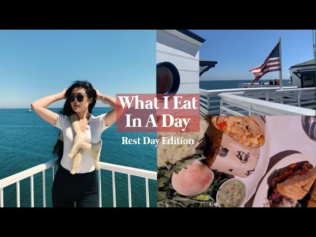 What I Eat In A Day pt.3 | Malibu & Sightseeing