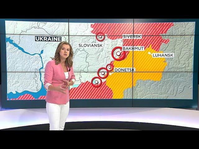 Карта боевых действий в Украине (2/09/22)