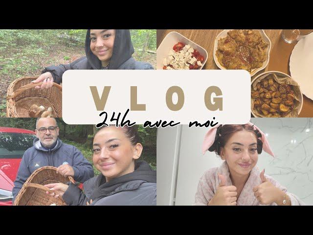 VLOG 24H AVEC MOI | BALADE EN FORET, CREATION DE CONTENUES, REPAS, SKINCARE,…