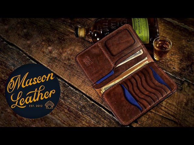Making a Leather Wallet! - The DeNiro