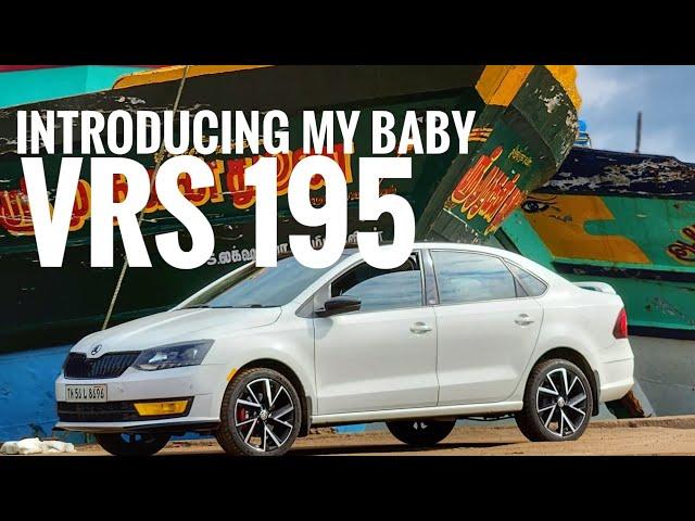 Skoda VRS alloys on Rapid | Baby VRS 195