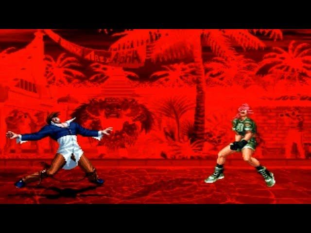 [TAS] Iori Orochi VS Leona Orochi (KoF '97)