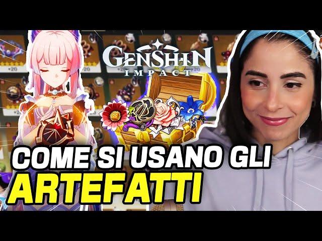 Come FUNZIONANO gli ARTEFATTI? QUALI ARTEFATTI usare con i PERSONAGGI? - Genshin Impact Guida ITA