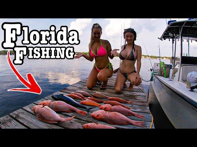 Caught in STORMS & Fishing Fun-3 days in Florida!!! (Delicious Catch & COOK!!!)