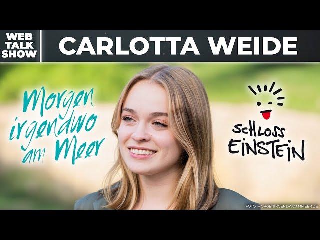 Schloss Einstein & 1. Kinofilm - Carlotta Weide Interview