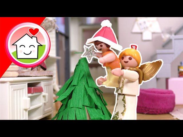 Playmobil Familie Hauser - Anna und Lena spielen Weihnachten