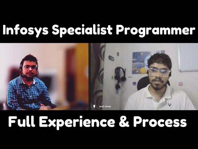 Got Selected in Infosys | Infosys Specialist Programmer Interview Experience | Infosys SP Process