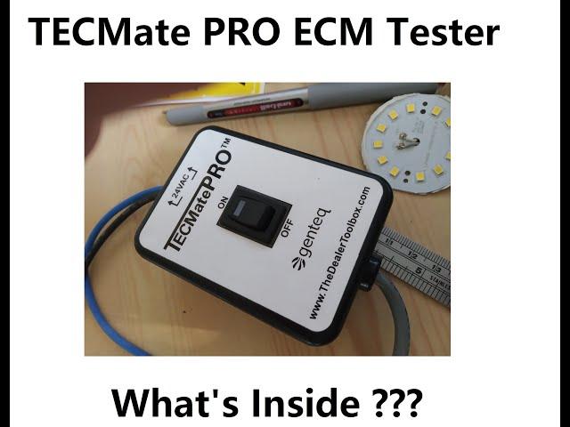 Tecmate Pro Teardown (Furnace ECM Motor Diagnostic Tool )