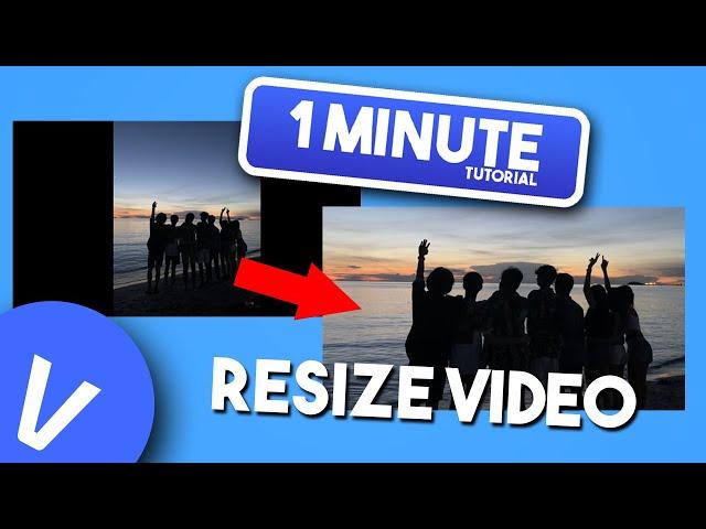 How to properly resize Video or Image | VEGAS Pro (1 min Tutorial)