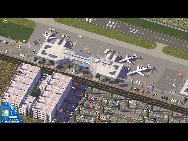 Let's Play SimCity 4: Speedplay Part 4 - Airport and higher skylines