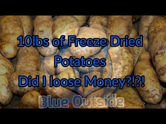 10 Pounds of Freeze Dried Potatoes (Did I Save Money??)