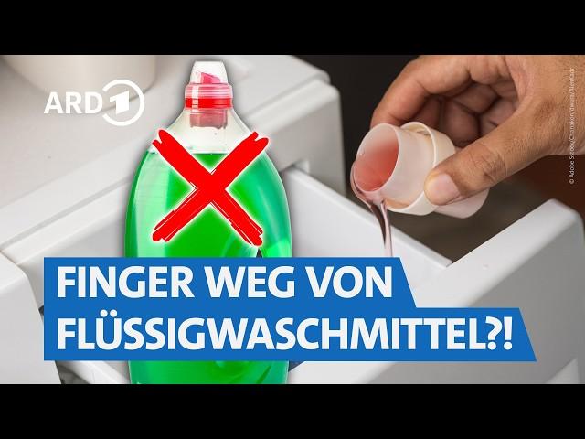 Ariel, Persil oder Frosch? Welches Waschmittel überzeugt im Test?🫧 | Marktcheck SWR