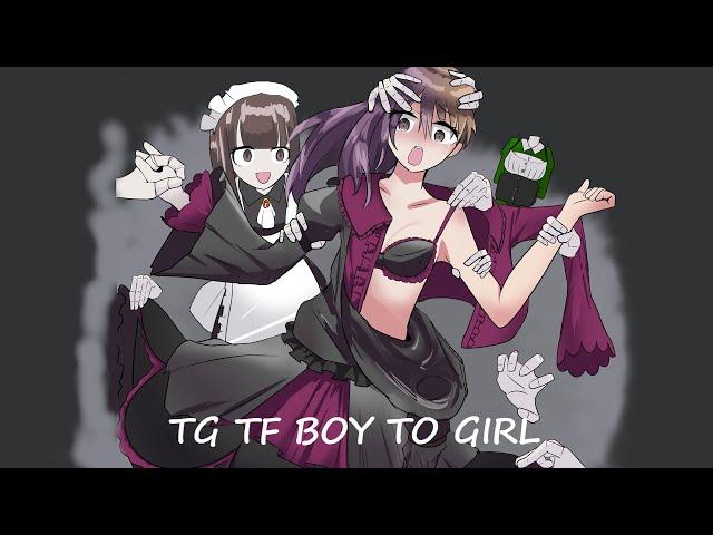 TG TF boy to girl  (WARDROBE) Body change Gender bender TG body swap