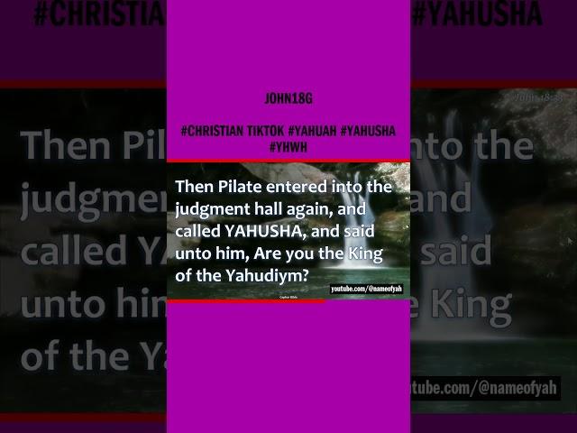 John - Yahuchanon 13 Read by Richard Lynch from the et Cepher Bible version #Christian TikTok #YAHUA