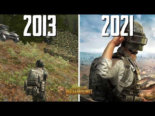 Evolution of PUBG PlayerUnknows Battlegrounds 2013-2021 (4K)