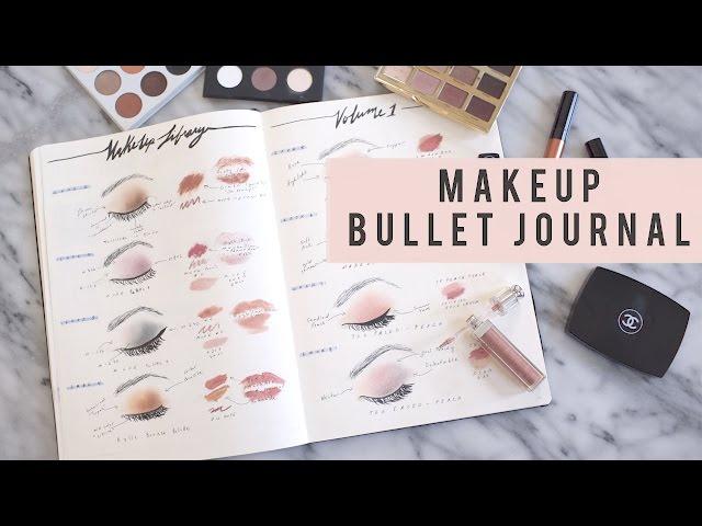 BULLET JOURNAL IDEAS | My MakeUp Library | ANN LE