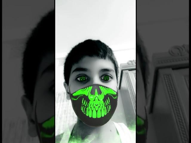 My green mask is very good 