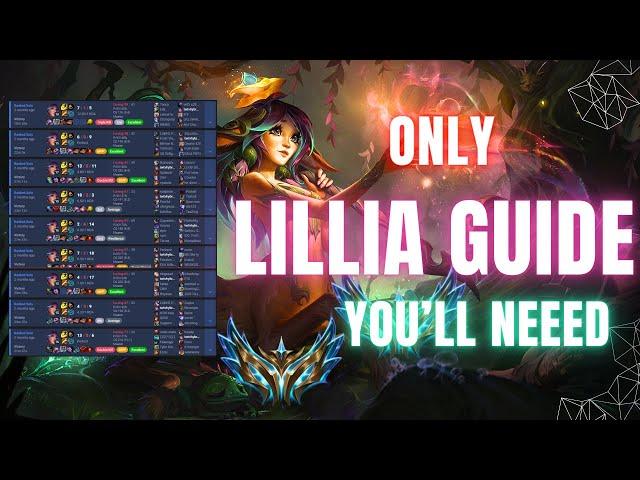 The ONLY LILLIA Guide You'll EVER NEED - League of Legends