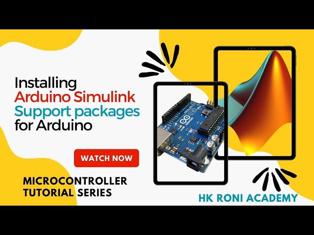 1. Installing Matlab Arduino support Packages