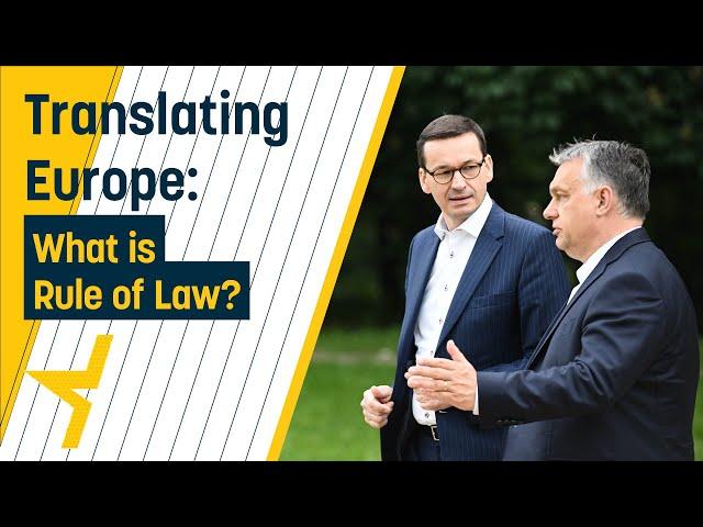 The EU's Rule of Law Approach Explained