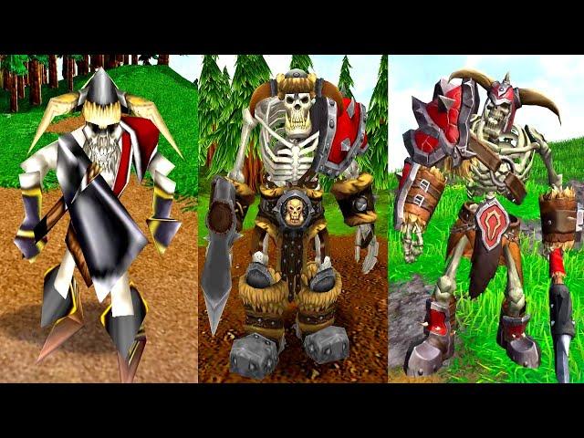 Warcraft III Reforged: Neutral Units (Turtles+Hydra+Crabs+Lobster) Part 5 Comparison (2002 VS 2020)