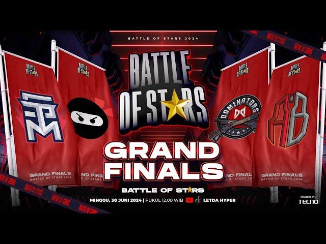 GRAND FINALS FREE FIRE BATTLE OF STARS 2024