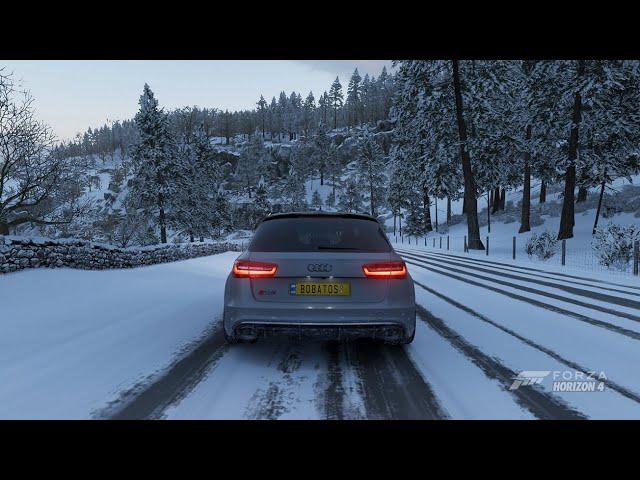 Forza Horizon 4 - Audi RS6 Quattro Avant - Night Driving - free roam