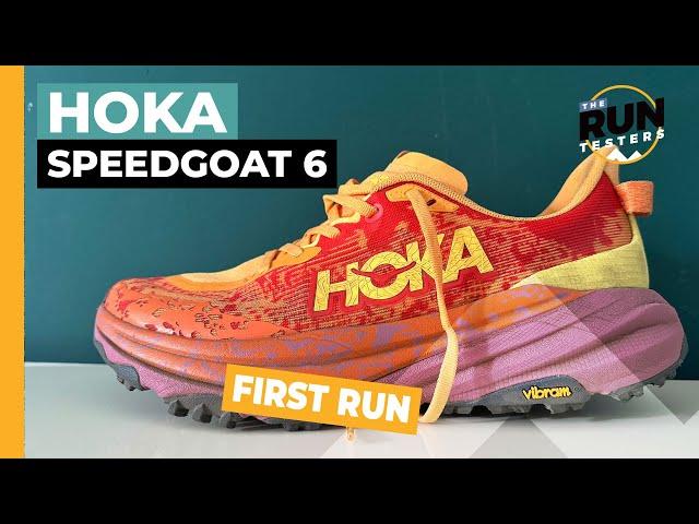 HOKA Speedgoat 6 First Run: First impressions of HOKA’s upgraded trail tamer