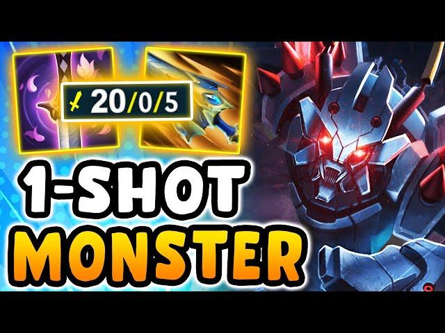 KHA'ZIX 1 SHOTS ARE BACK!! NEW BUILD EXPERIMENT (NEW EVOLVE ORDER + ELECTROCUTE)