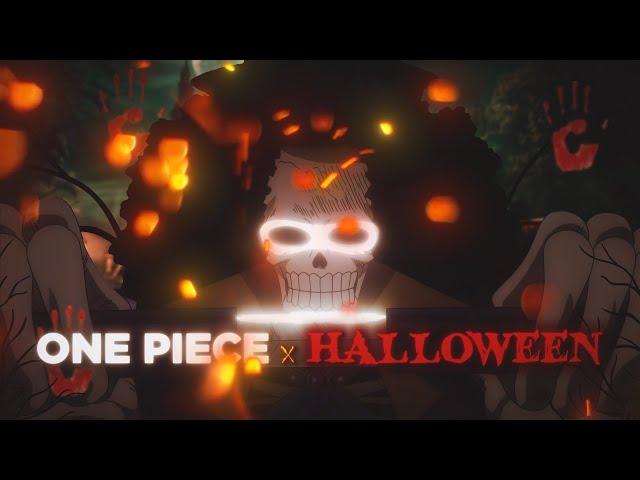 [4K] One Piece but It's Halloween