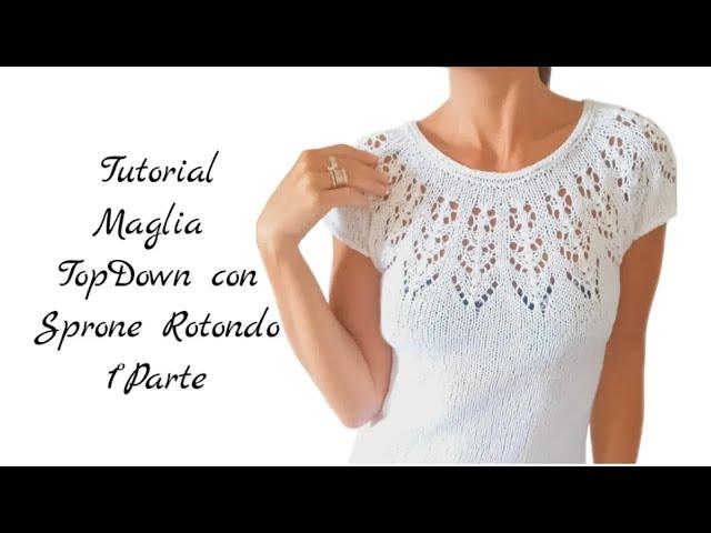 Magnolia #Maglia con sprone Rotondo #TopDown FREE 15  DAY ⬇⬇⬇⬇