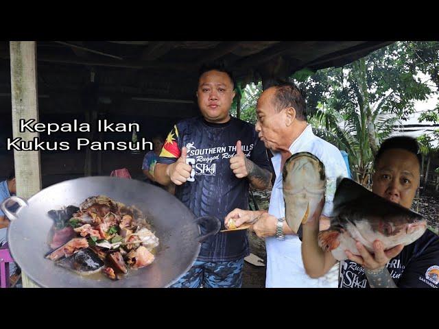 Masak Kepala Ikan Labang VS Kepala Ikan Patin Kukus Pansuh Iban Style // Resepi Kampung Borneo …//