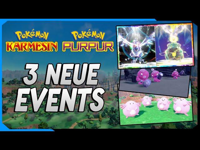 Alle Infos zu den 3 Neuen Events ! Wampitz & Kramor Tera Raids | Forgita & Chaneira Aufläufe | KaPu