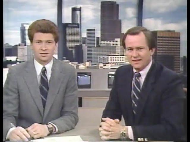 Thrift store VHS tape - Atlanta Channel 2 12:00 News from December 20, 1987