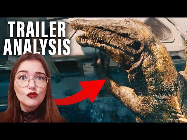  TRAILER ANALYSIS & Thoughts On The MUTANT & Redesigns | Jurassic World Rebirth trailer breakdown