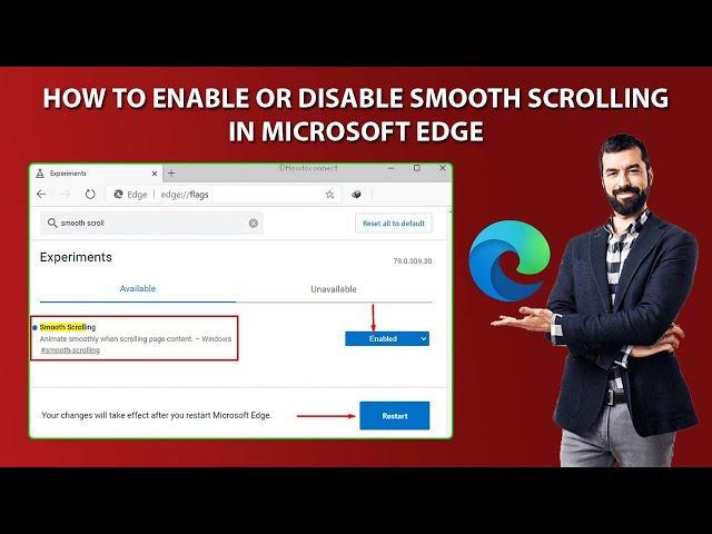 How to Enable Smooth Scrolling in Microsoft Edge | Enable or Disable Smooth Scrolling | Edge Browser