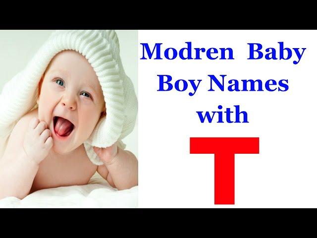 T letter Baby Boy Names Hindu | Latest Baby Boy Names starting with T letter | @Baby names channel