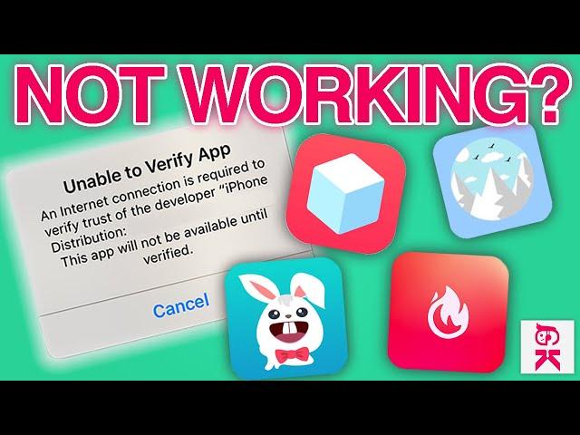 WHY TWEAKED APPS AREN'T WORKING! (TweakBox, TutuApp, Ignition, App Valley, and more!)