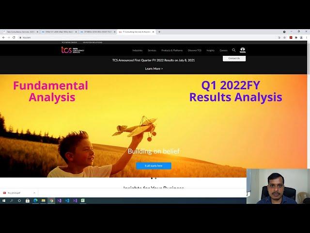 TCS || Q1-FY2022 Results Analysis