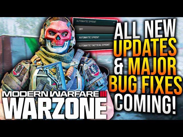 WARZONE: New UPDATE PATCH NOTES, Major BUG FIXES Confirmed, & More! (WARZONE UPDATE)