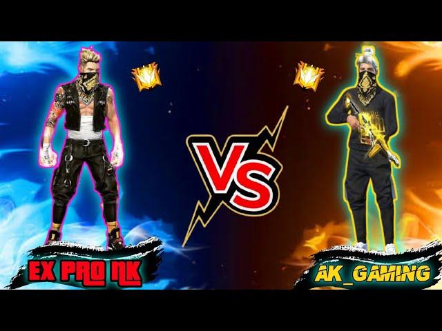 EX PRO NK VS AK_GAMING || ice vs fire || ruokff vs m8n @PagalM10 #freefire
