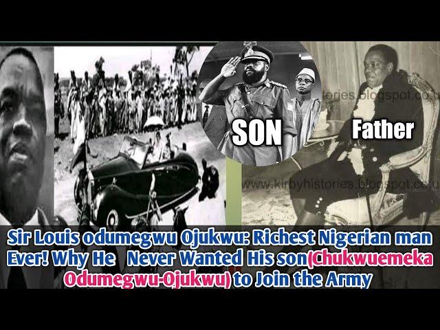 Shocking Untold Story of the First Nigerian Billionaire and Father of Chukwuemeka Odumegwu-Ojukwu