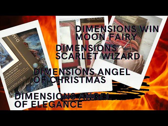 Dimensions 70-35393 Wind Moon Fairy ///Ангелы Dimensions // Dimensions 35141 Scarlet Wizard /// ЭСТЭ