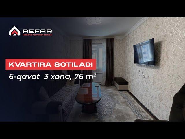 Sotiladi: 3 xonali kvartira  Media park  | REFAR | E’lon ID: 256061