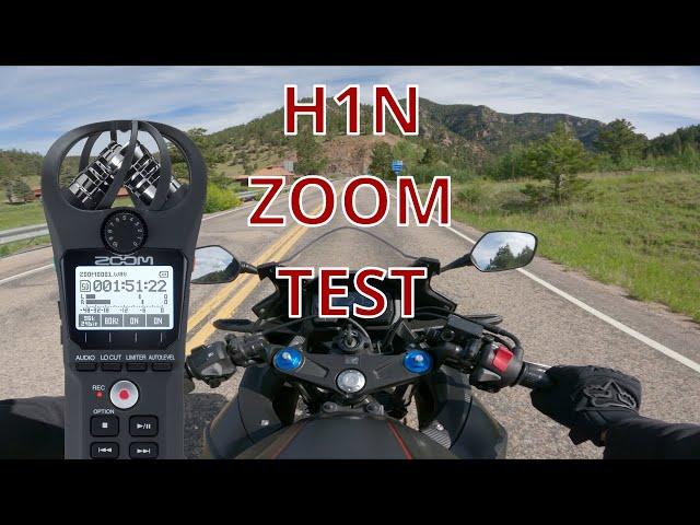 H1N Zoom Motorcycle Ride Test | CBR500r | 2.7k