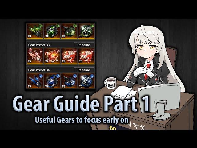 [Counter:Side] All in One Early Game Gear Guides