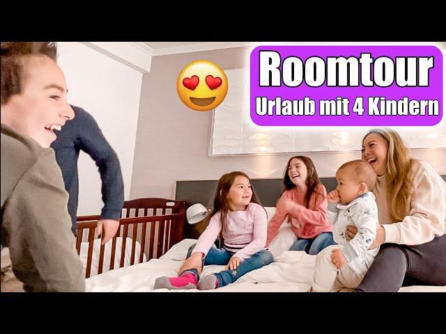 Urlaub mit 4 Kindern  6 Stunden Auto fahren nach Amsterdam! XXL Roomtour 2 Zimmer | Mamiseelen